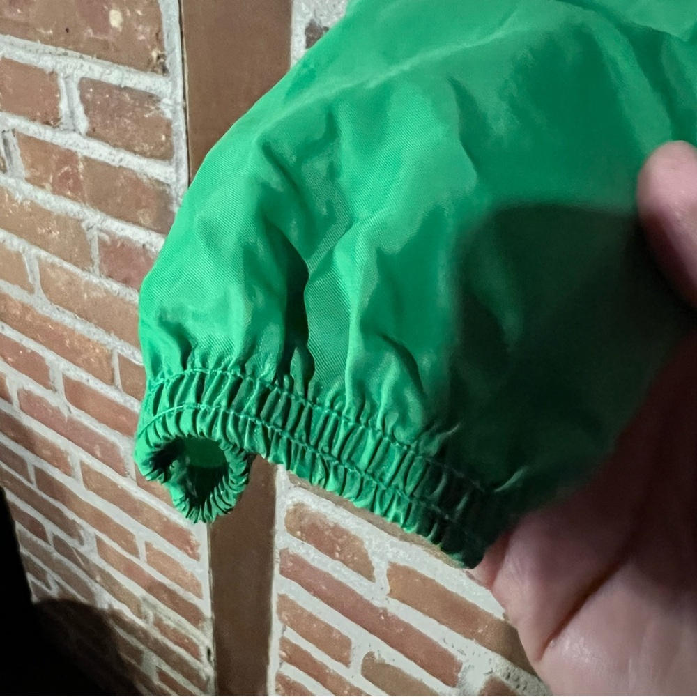 Girl Scouts Vtg Authentic 1980's USA Lined Nylon Windbreaker Sz M Jacket - Picture 5 of 10